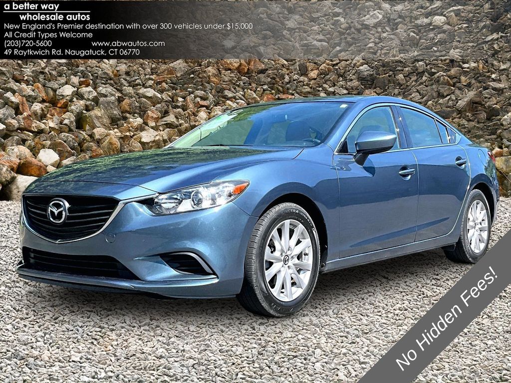 Blue Reflex Mica 2016 Mazda MAZDA6 Sedan Front-Wheel Drive 6-Speed Automatic