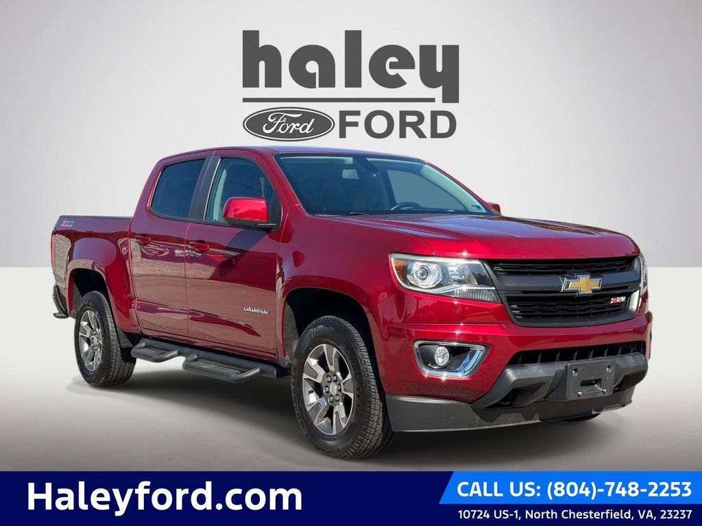 Cajun Red Tintcoat 2019 Chevrolet Colorado Pickup Truck Four-Wheel Drive 8-Speed Automatic