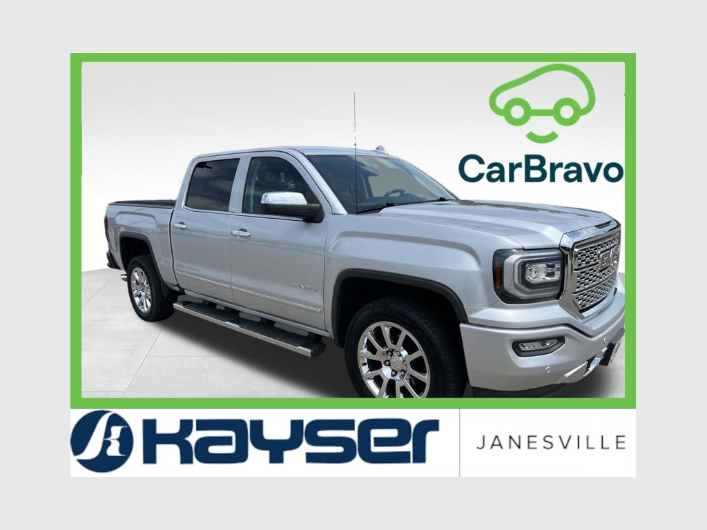 Quicksilver Metallic 2018 GMC Sierra 1500 Pickup Truck Four-Wheel Drive 8-Speed Automatic Overdrive
