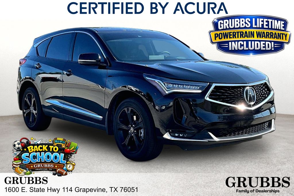 Majestic Black Pearl 2024 Acura RDX SUV / Crossover All-Wheel Drive Automatic