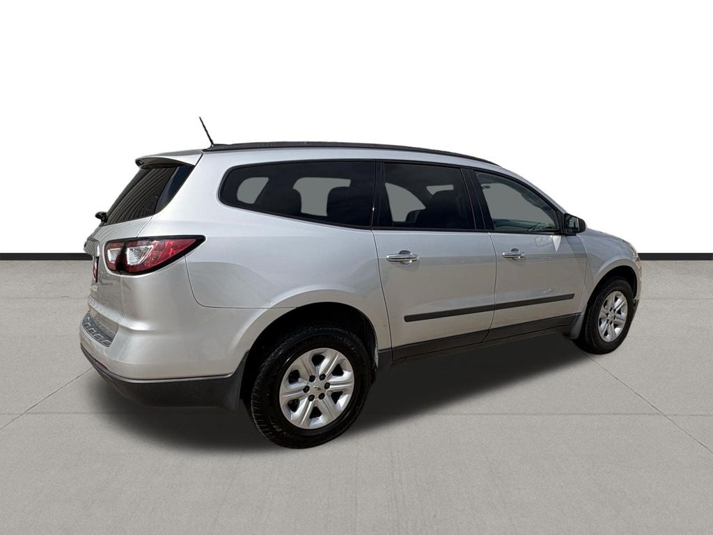 2017 Chevrolet Traverse LS Silver at Durrett Motor Company