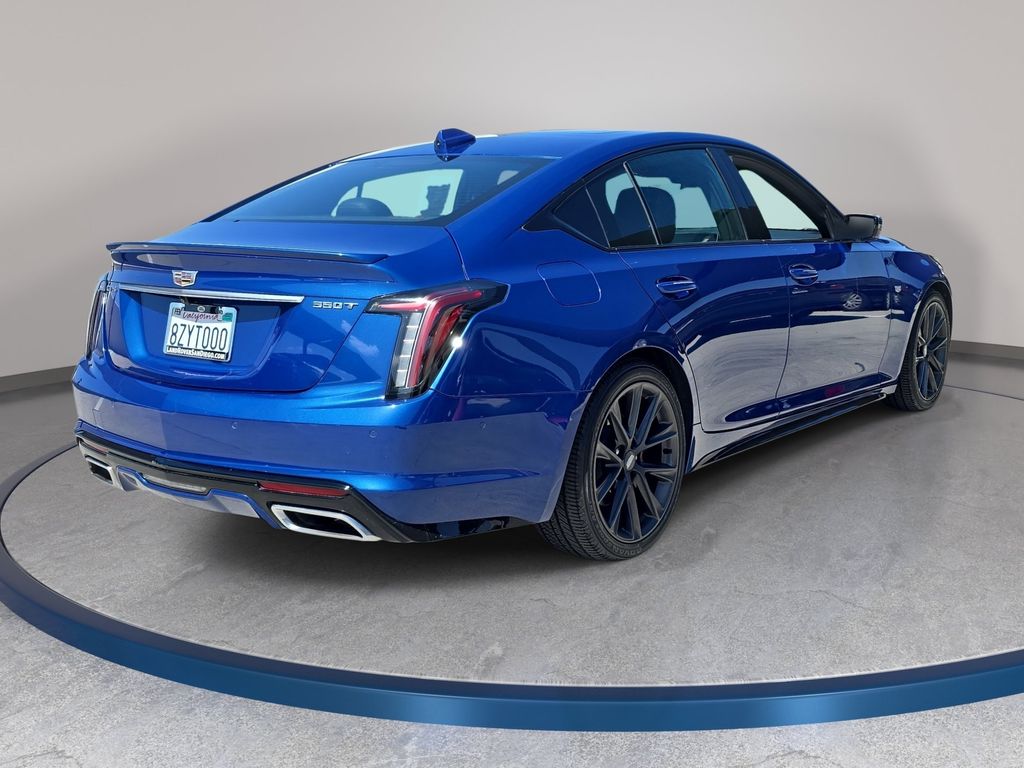 Used 2021 Blue Cadillac Sport image 6