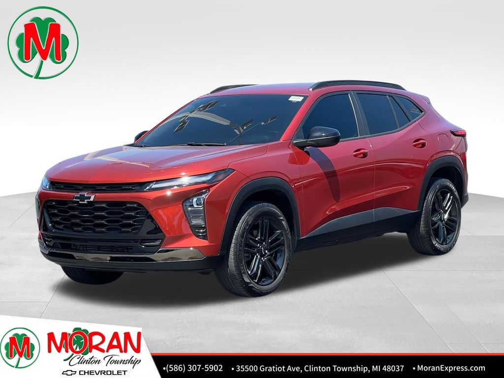 Orange Metallic 2024 Chevrolet Trax SUV / Crossover Front-Wheel Drive 6-Speed Automatic