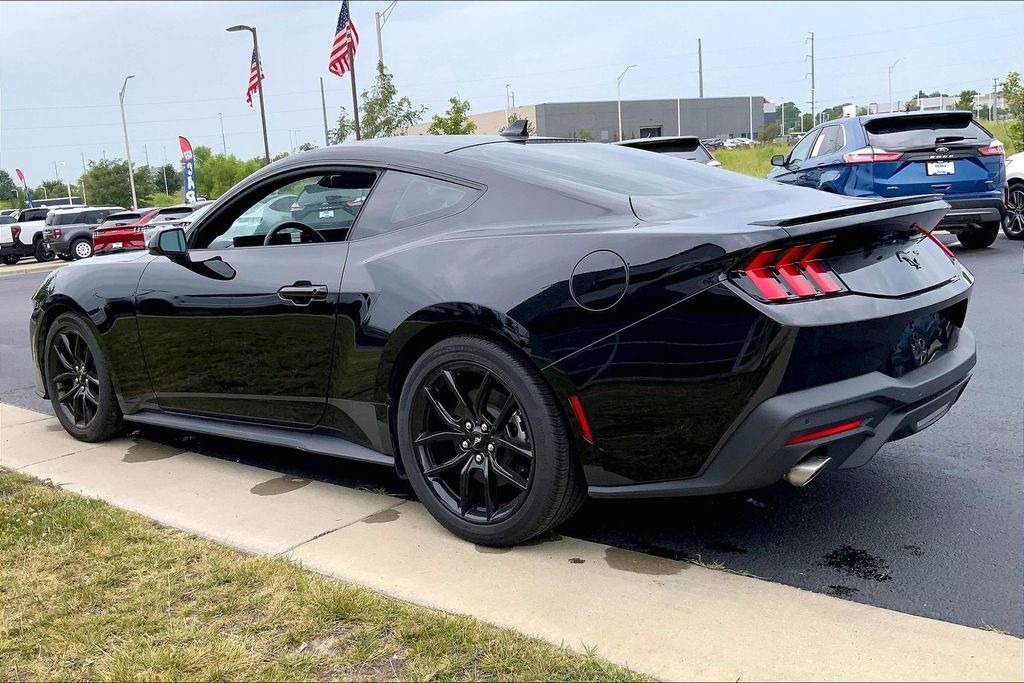 Used 2025 Ford Mustang EcoBoost with VIN 1FA6P8TH9S5109171 for sale in Kansas City