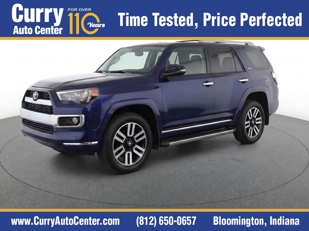Nautical Blue 2016 Toyota 4Runner Limited 4WD SUV / Crossover All-Wheel Drive 5-Speed Automatic Overdrive