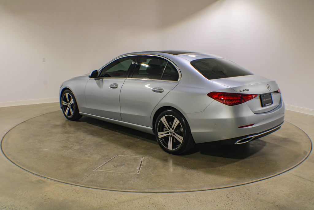 Used 2023 Silver Mercedes-Benz C 300 image 3
