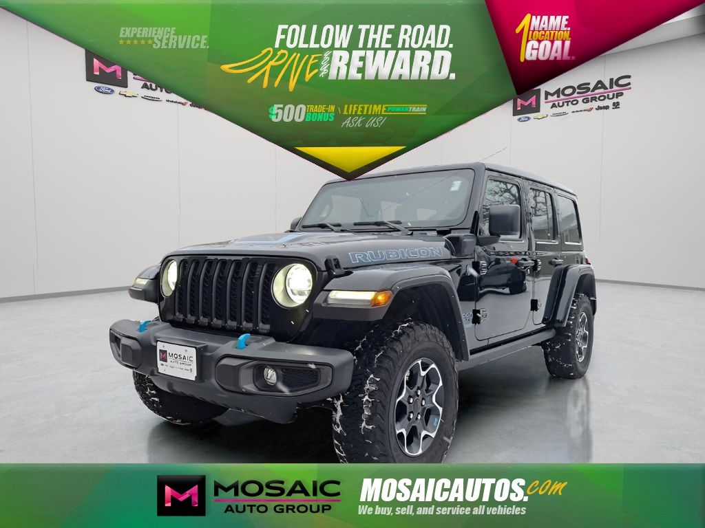 Used 2022 Jeep Wrangler Unlimited Rubicon 4xe SUVs
