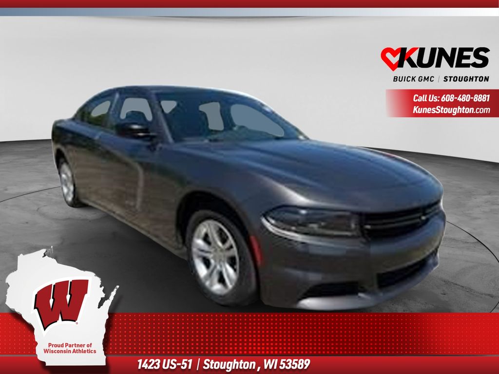 Gray (Granite Pearlcoat) 2023 Dodge Charger Sedan Rear-Wheel Drive 8-Speed Automatic