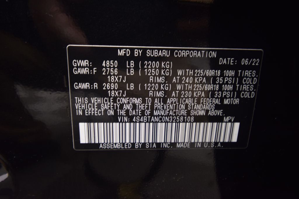 used 2022 Subaru Outback car, priced at $21,500