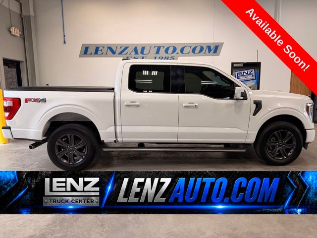 Star White Metallic Tri-Coat 2023 Ford F-150 Pickup Truck Four-Wheel Drive Automatic