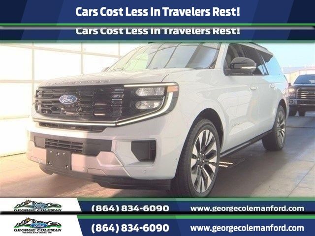 Silver Metallic 2025 Ford Expedition SUV / Crossover Four-Wheel Drive Automatic