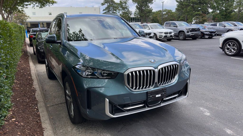 Blue Ridge Mountain Metallic 2025 BMW X5 SUV / Crossover All-Wheel Drive 8-Speed Automatic