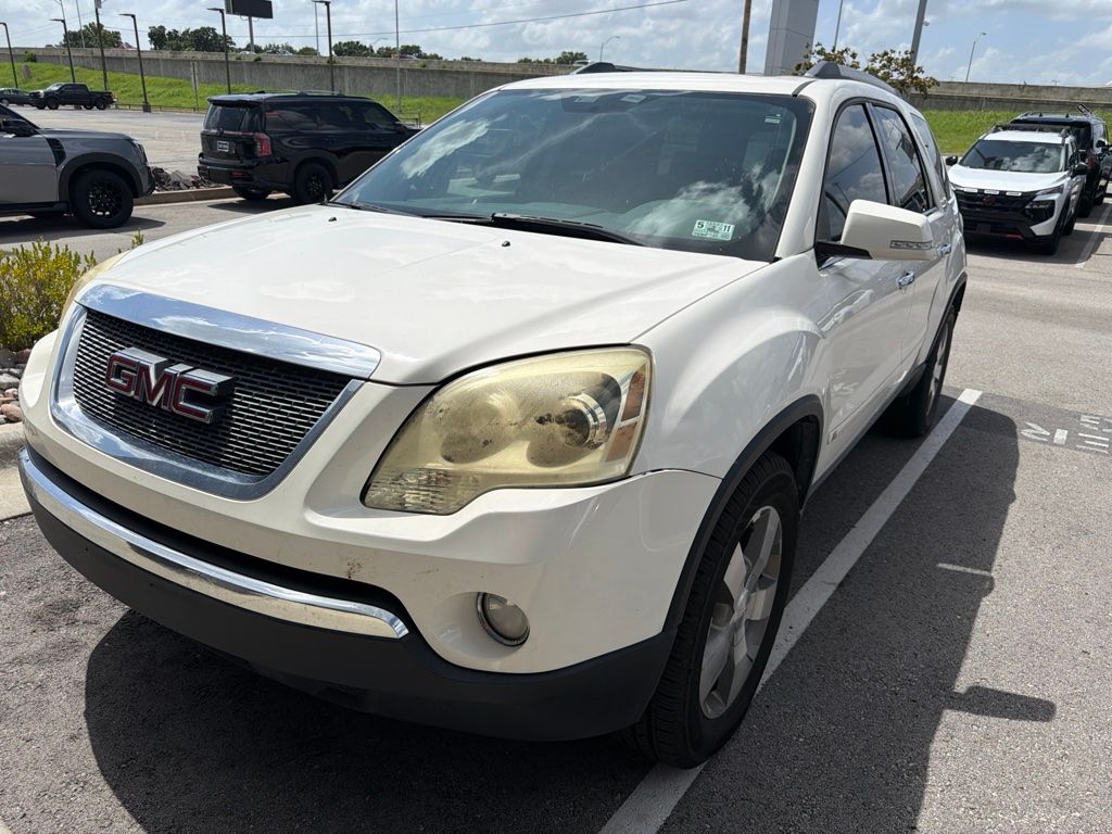White 2010 GMC Acadia SUV / Crossover All-Wheel Drive 6-Speed Automatic Overdrive
