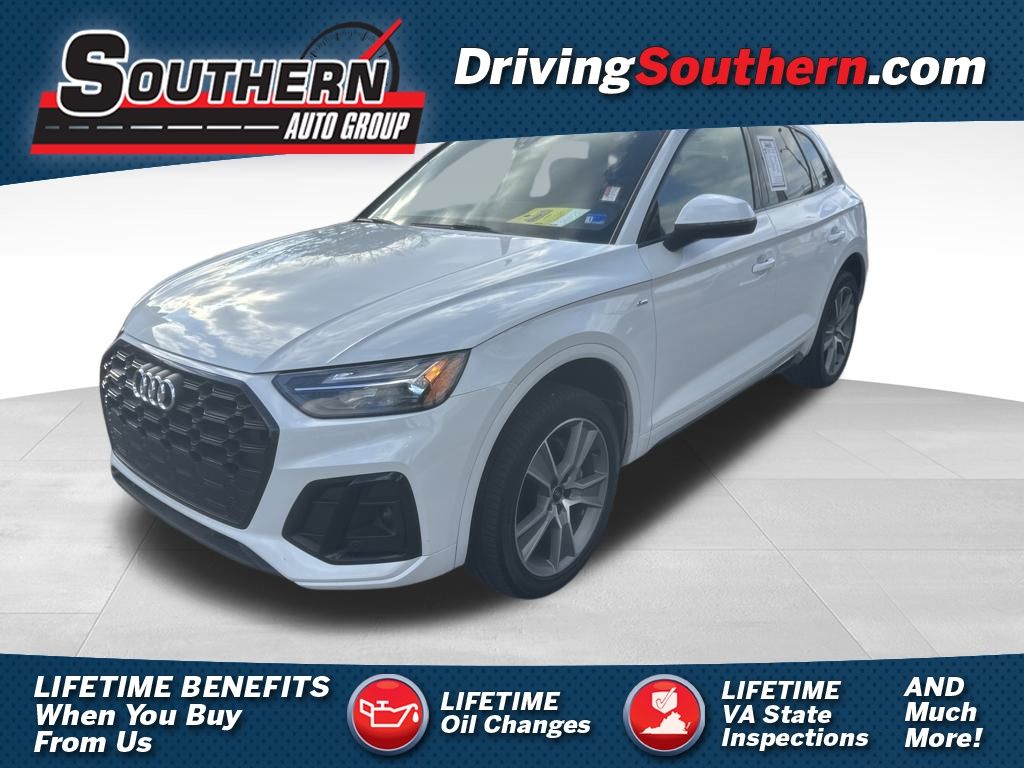 Glacier White Metallic 2025 Audi Q5 quattro Premium S Line 45 TFSI SUV / Crossover All-Wheel Drive 7-Speed Automatic