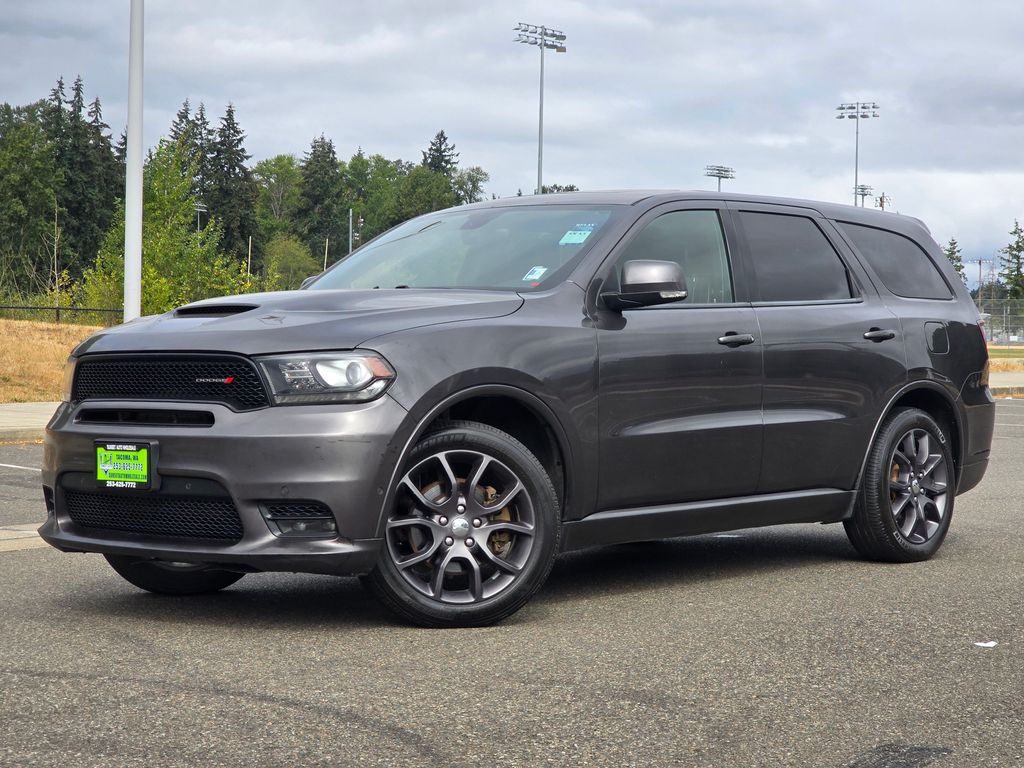 Granite Metallic Clearcoat 2018 Dodge Durango SUV / Crossover All-Wheel Drive 8-Speed Automatic