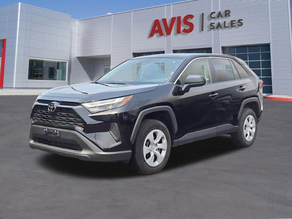 Midnight Black Metallic 2025 Toyota RAV4 LE AWD SUV / Crossover All-Wheel Drive 8-Speed Automatic