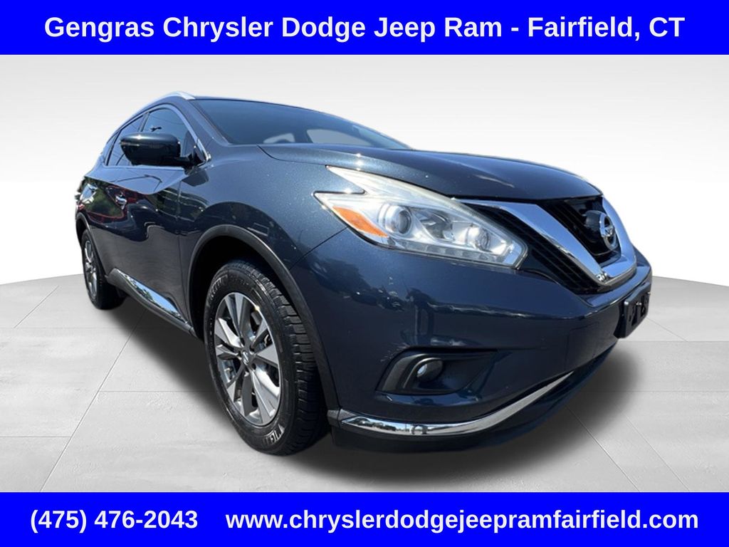 Arctic Blue Metallic 2017 Nissan Murano SUV / Crossover All-Wheel Drive Continuously Variable Transmission