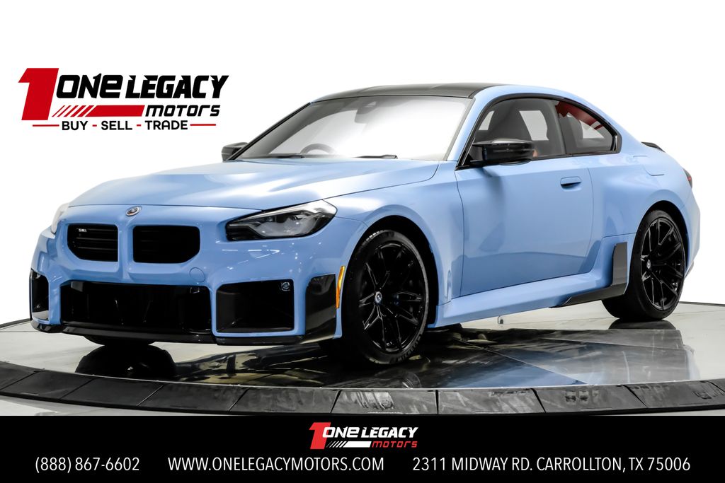 Zandvoort Blue 2023 BMW M2 Coupe Rear-Wheel Drive 6-Speed Manual