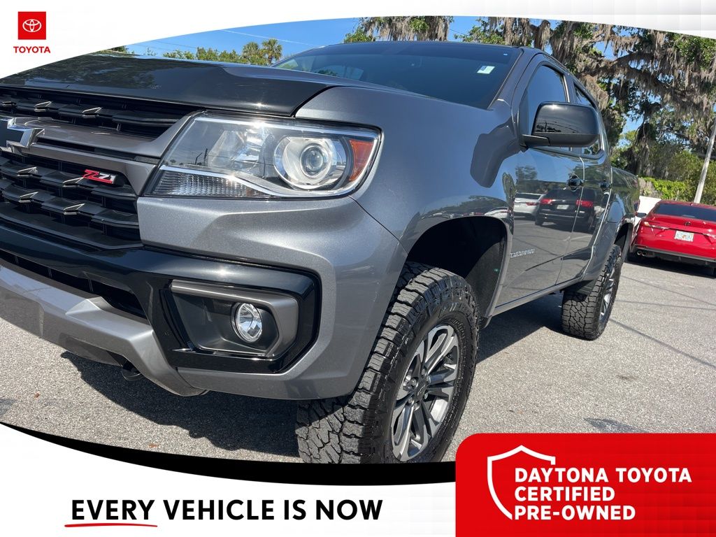 Used 2022 Chevrolet Colorado Z71 with VIN 1GCGTDEN8N1277756 for sale in Daytona Beach, FL