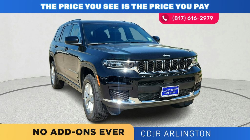 2025 Jeep Grand Cherokee L Negro (Diamond Black Crystal Pearlcoat) SUV/Crossover 4X2 8 velocidades Automática