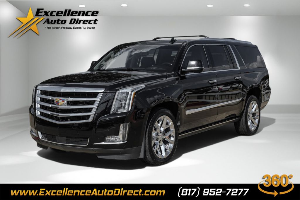 Black Raven 2018 Cadillac Escalade ESV SUV / Crossover Four-Wheel Drive 