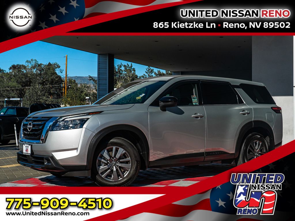 Brilliant Silver Metallic 2025 Nissan Pathfinder SUV / Crossover All-Wheel Drive 9-Speed Automatic