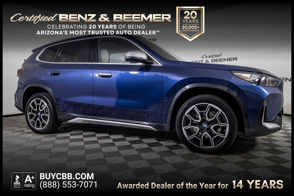 Phytonic Blue Metallic 2023 BMW X1 SUV / Crossover All-Wheel Drive 7-Speed Automatic