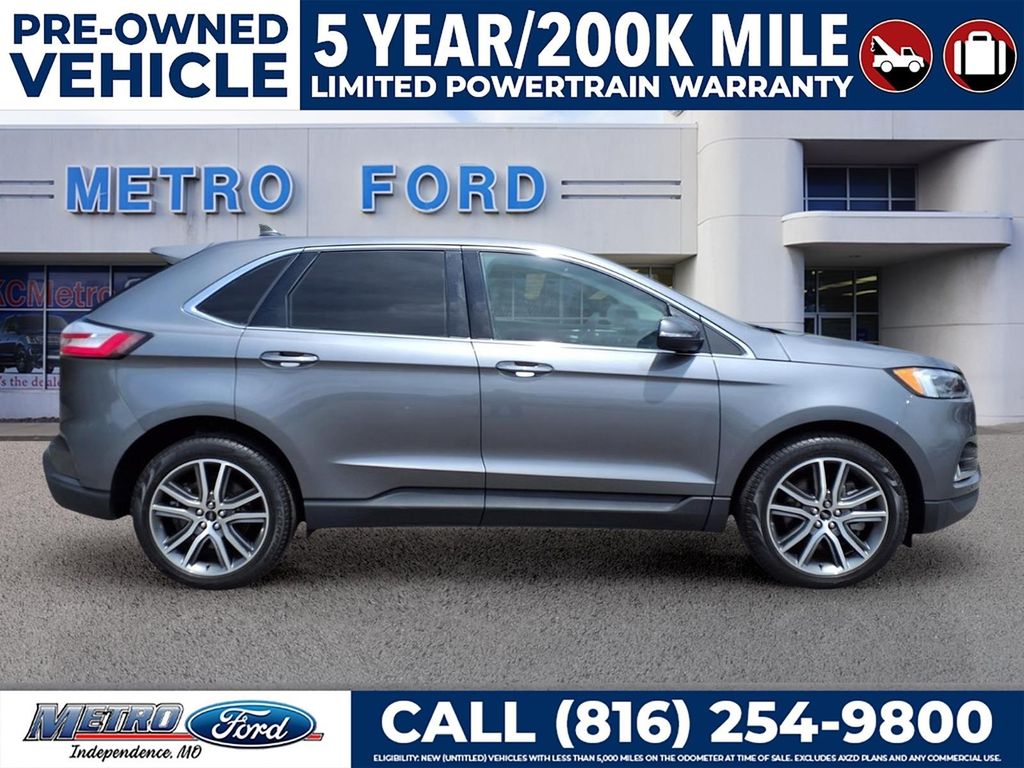 Certified 2024 Ford Edge Titanium with VIN 2FMPK4K94RBA84116 for sale in Kansas City