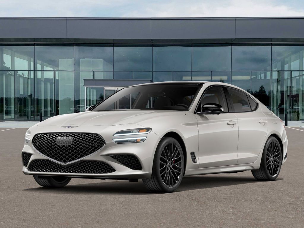 Vatna Gray 2026 Genesis G70 3.3T Prestige Graphite RWD Sedan Rear-Wheel Drive 8-Speed Automatic