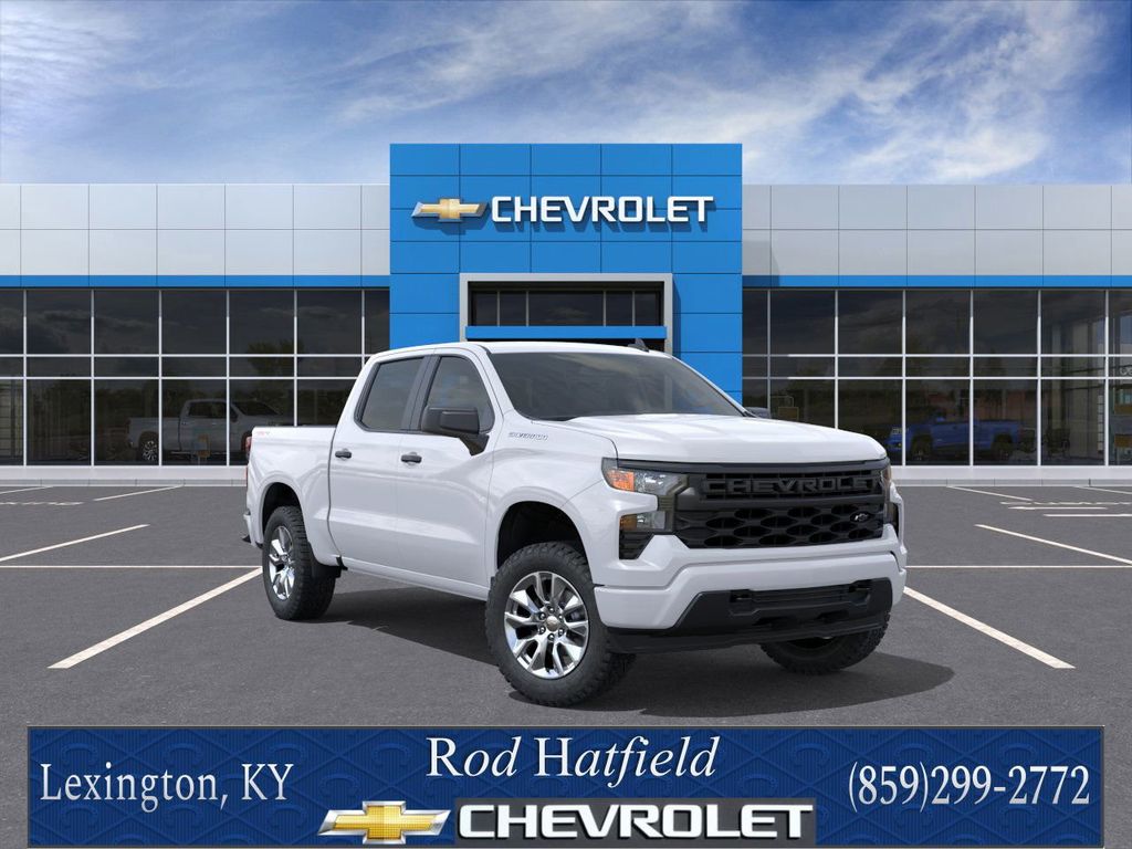 2025 Chevrolet Silverado 1500 Custom Crew Cab 4WD