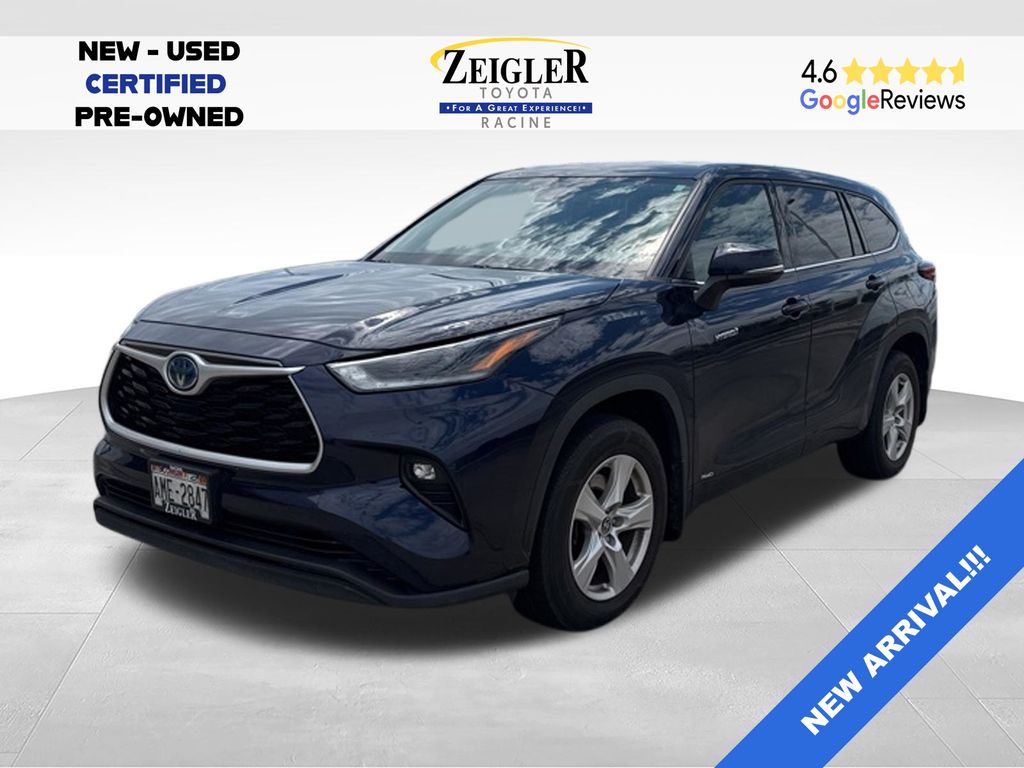 Blueprint 2021 Toyota Highlander Hybrid LE AWD SUV / Crossover All-Wheel Drive Continuously Variable Transmission
