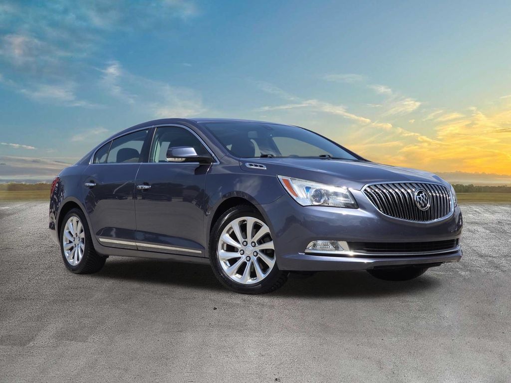 Atlantis Blue Metallic 2014 Buick LaCrosse Sedan Front-Wheel Drive 6-Speed Automatic Overdrive
