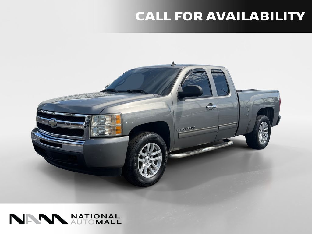 Graystone Metallic 2009 Chevrolet Silverado 1500 Pickup Truck 4X2 4-Speed Automatic Overdrive