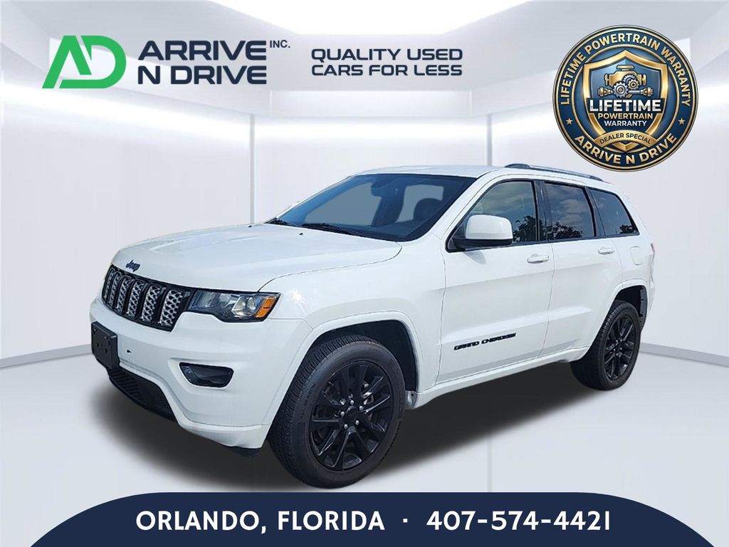 Bright White Clearcoat 2021 Jeep Grand Cherokee SUV / Crossover Four-Wheel Drive 