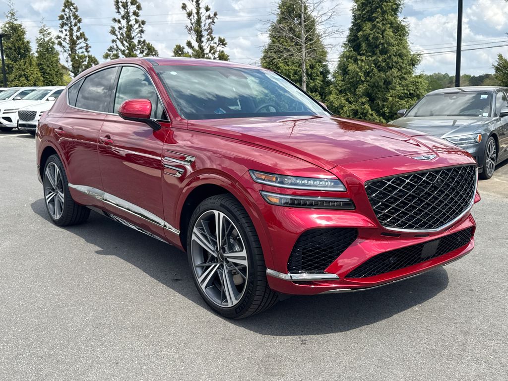 Mauna Red 2026 Genesis GV80 Coupe 3.5T E-SC AWD Coupe All-Wheel Drive 8-Speed Automatic