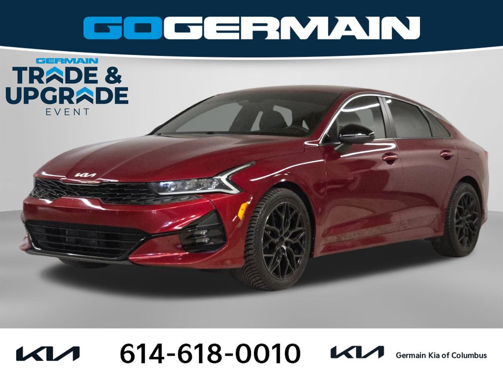 Passion Red 2022 Kia K5 GT-Line FWD Sedan Front-Wheel Drive 8-Speed Automatic