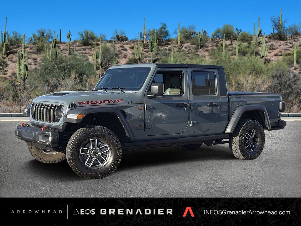 Anvil Clear Coat 2024 Jeep Gladiator Pickup Truck Four-Wheel Drive 8-Speed Automatic