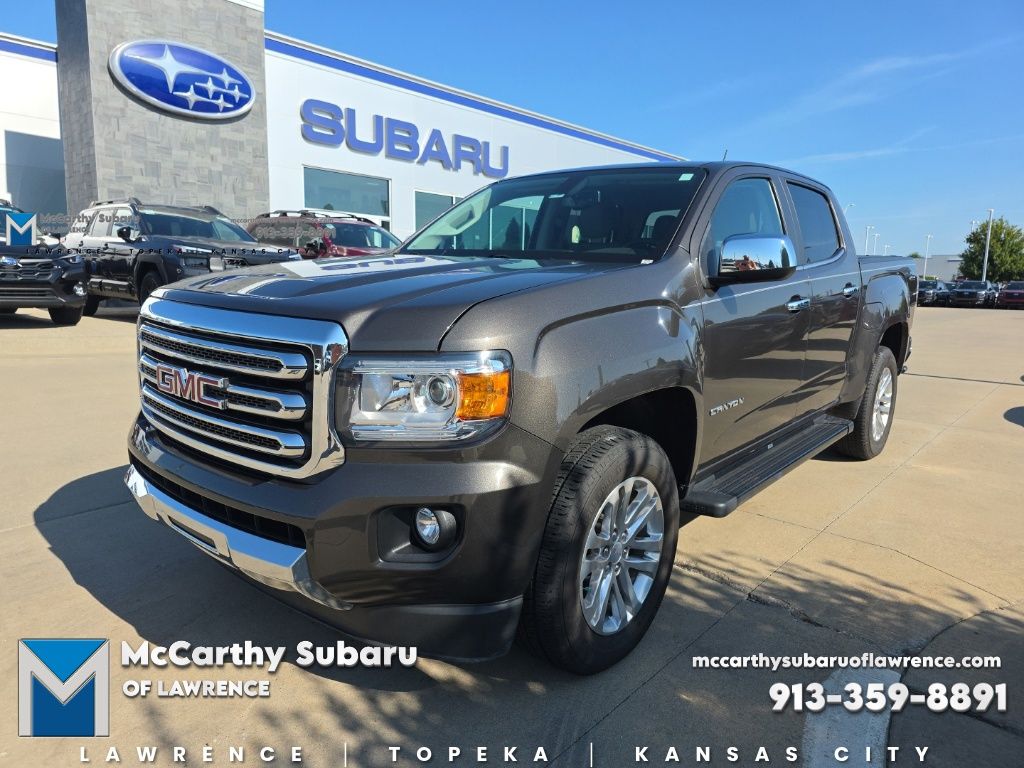 Quartz Metallic 2019 GMC Canyon Pickup Truck Four-Wheel Drive 8-Speed Automatic