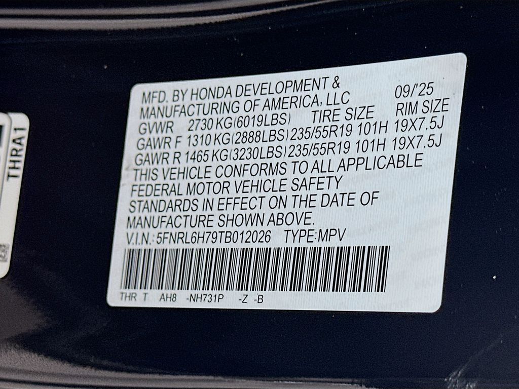 Thumbnail: 2026 Honda Odyssey - 23