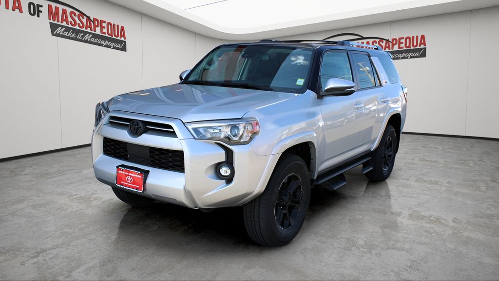 Classic Silver Metallic 2024 Toyota 4Runner SR5 Premium 4WD SUV / Crossover Four-Wheel Drive 5-Speed Automatic