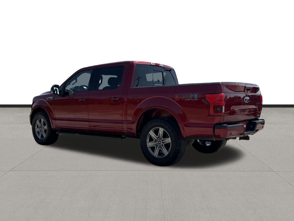2018 Ford F-150 Lariat Red at Texan Dodge Chrysler Jeep Ram