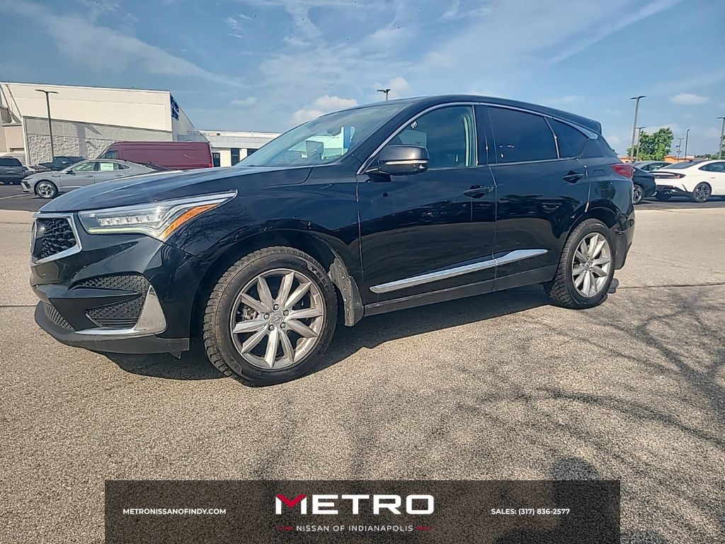 Black 2019 Acura RDX SUV / Crossover All-Wheel Drive Automatic