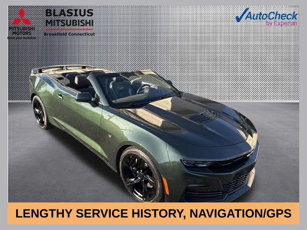 Rally Green Metallic 2020 Chevrolet Camaro 2SS Convertible RWD Convertible Rear-Wheel Drive Automatic
