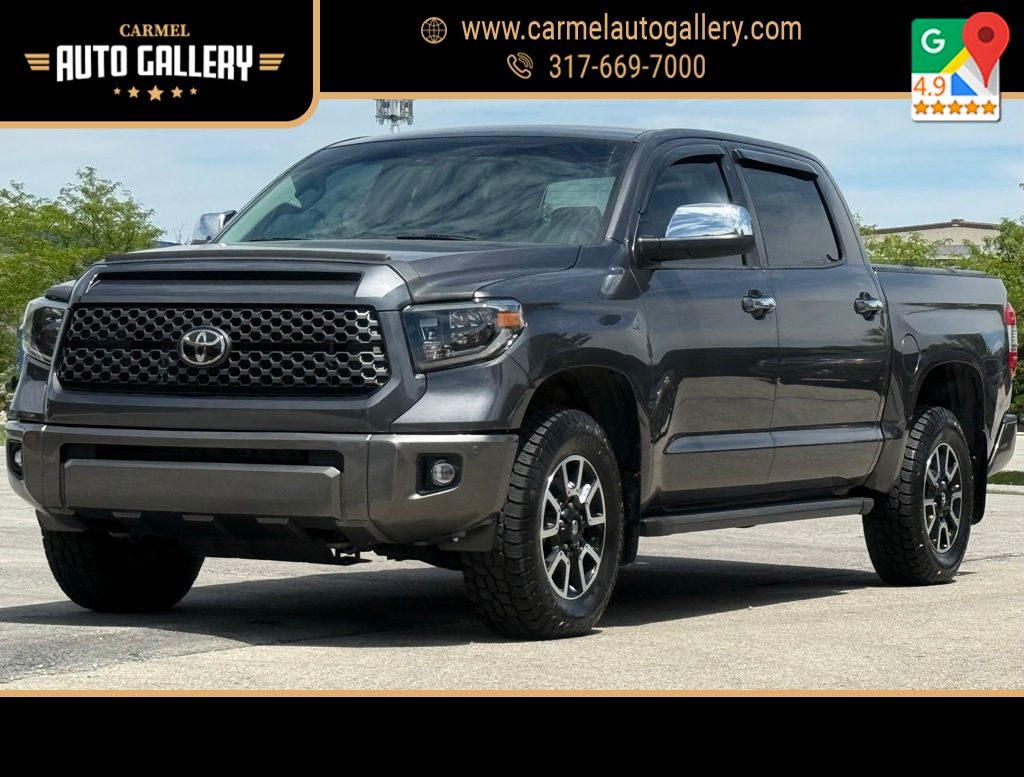Magnetic Gray Metallic 2020 Toyota Tundra Pickup Truck Four-Wheel Drive 6-Speed Automatic