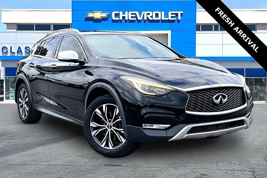 Black Obsidian 2017 INFINITI QX30 Premium AWD SUV / Crossover All-Wheel Drive 7-Speed Automatic