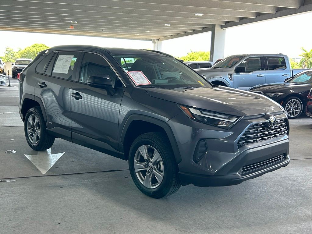 Used 2025 Magnetic Gray Metallic Toyota LE image 7
