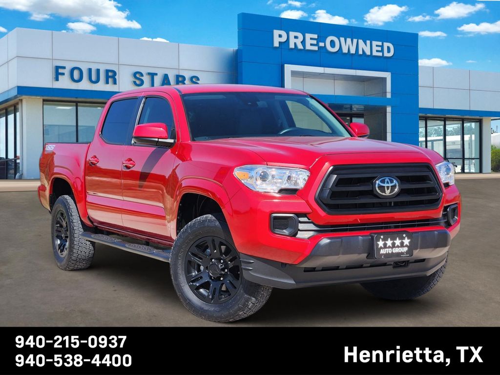 Barcelona Red Metallic 2022 Toyota Tacoma Pickup Truck 4X2 6-Speed Automatic