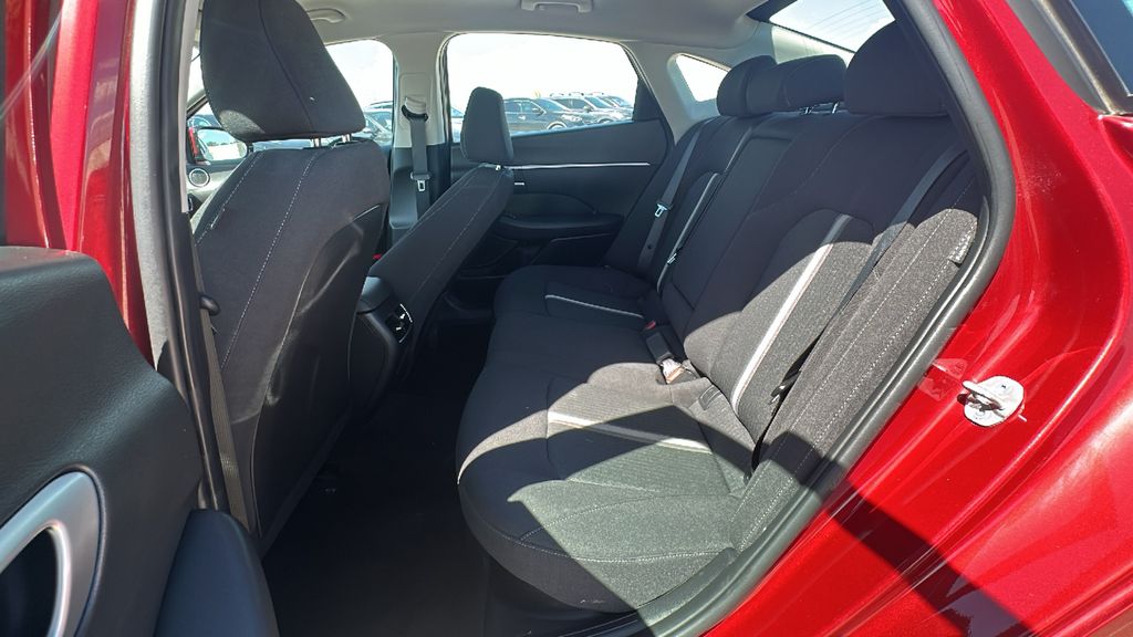 2025 Hyundai Sonata Hybrid SEL Red at DeMontrond Gulf Freeway
