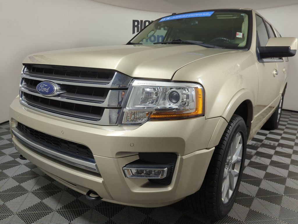 White Gold 2017 Ford Expedition Limited 4WD SUV / Crossover Four-Wheel Drive 6-Speed Automatic