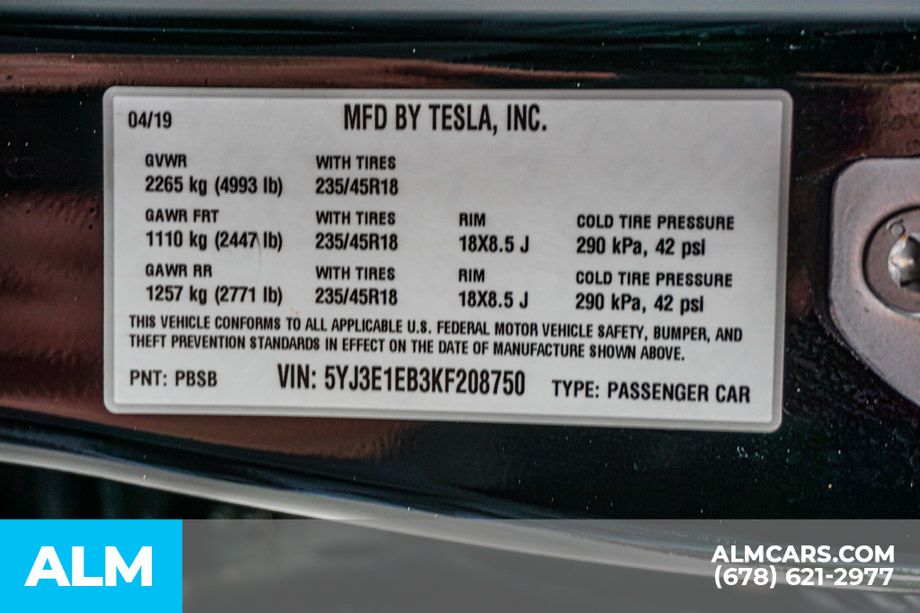 2019 Tesla Model 3 Long Range - Photo 58